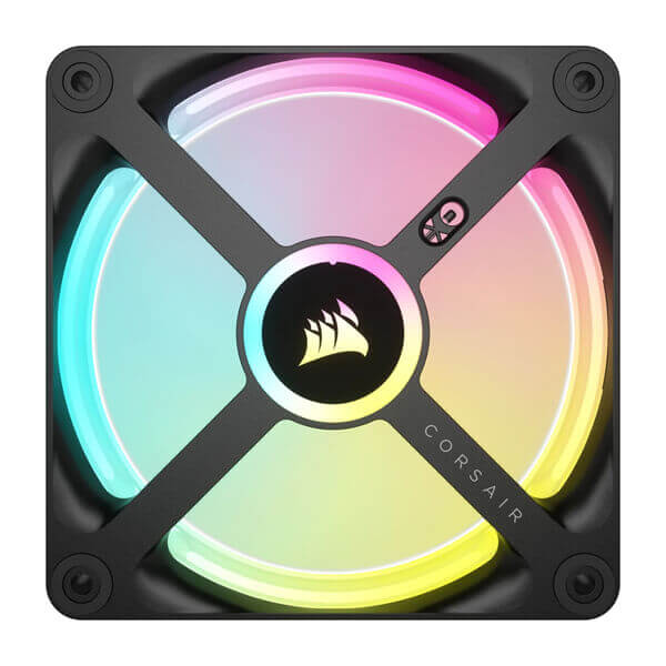 Corsair iCUE Link QX120 RGB 120mm PWM Triple Pack Cabinet Fan